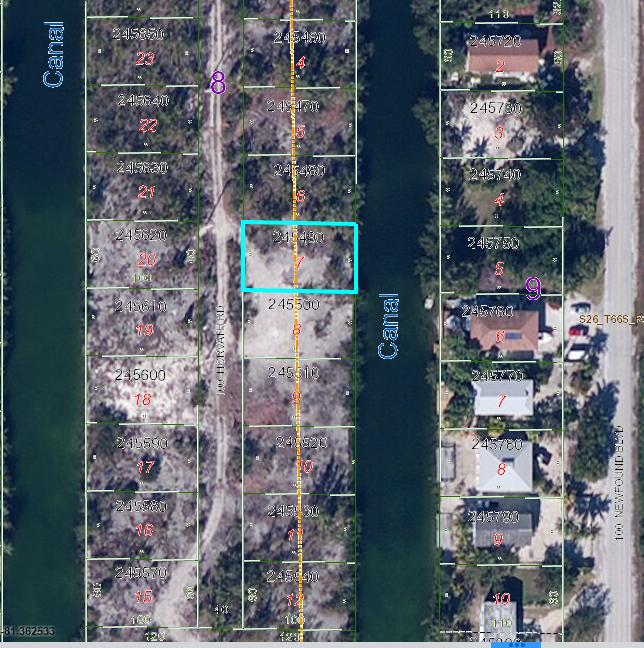 7 Horvath Road Big Pine Key, FL 33043 - Photo 1 of 3 Vacant lot and Canal