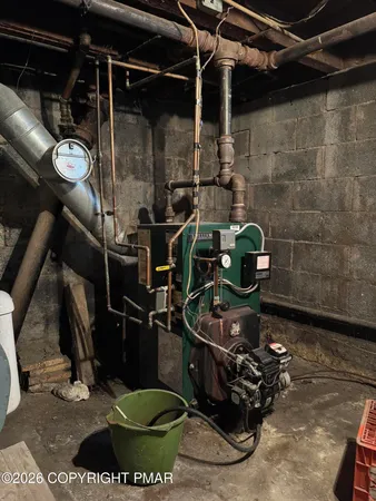 a view of water heater room