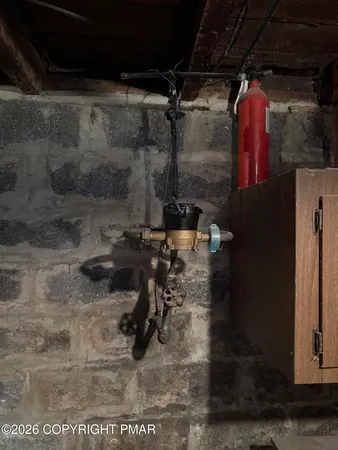 a room with water heater