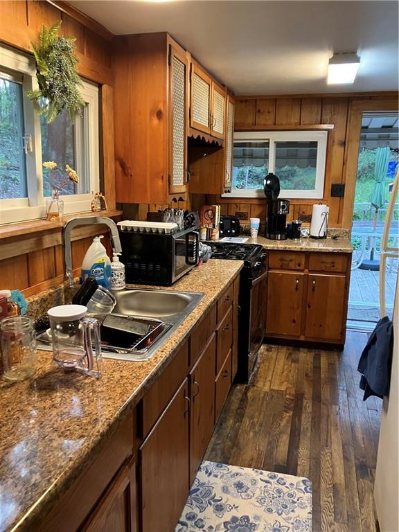 450 Old Plank Road Butler, PA 16002 - Photo 2 of 32 a kitchen with stainless steel appliances granite countertop a sink stove and refrigerator