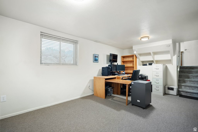 865 South 325 West Orem, UT 84058 - Photo 25 of 38 Carpeted room with a window featuring horizontal blinds
