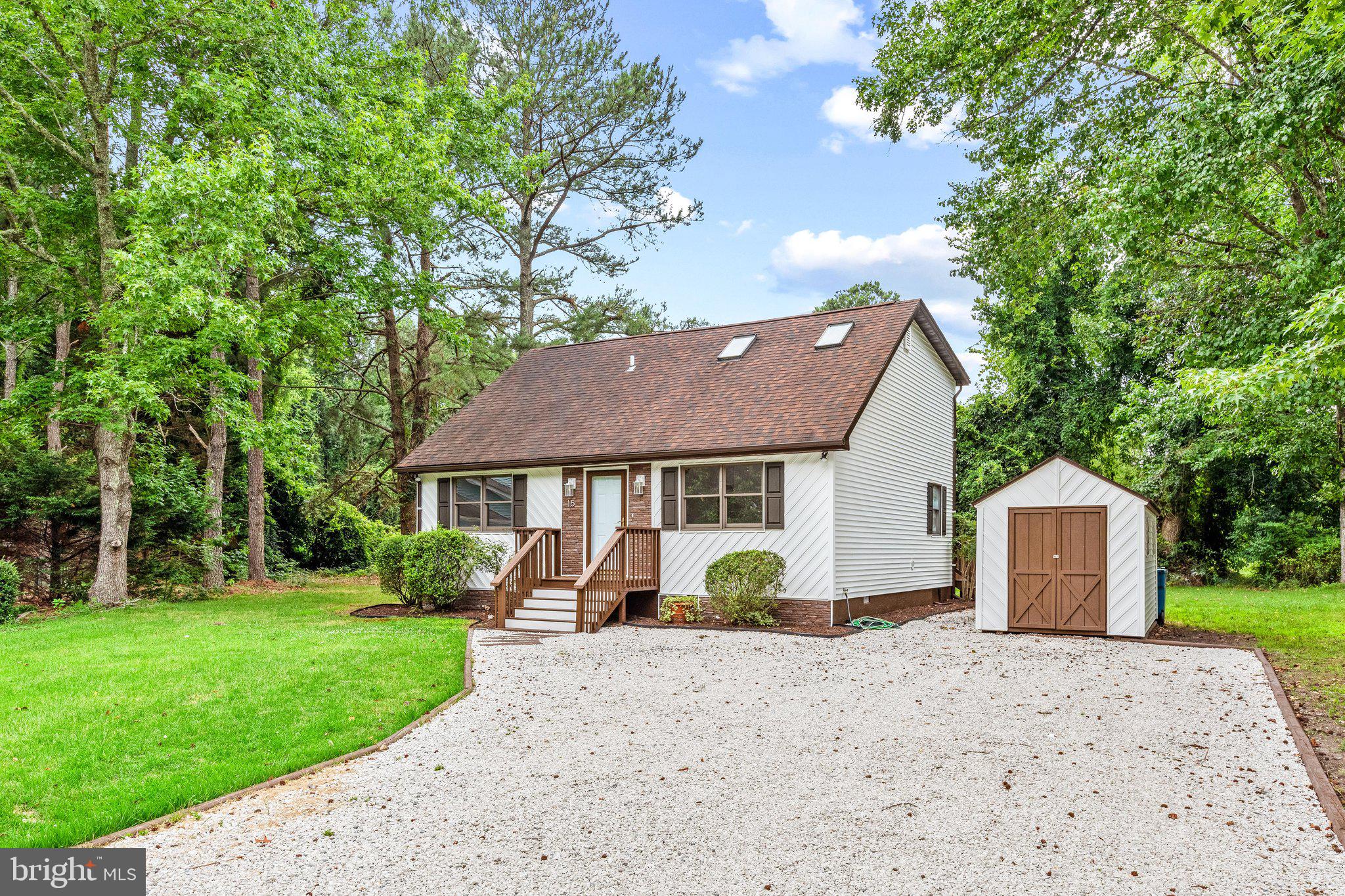 15 Raft Road Ocean Pines, MD 21811 - Photo 2 of 53 a view of a house with a garden