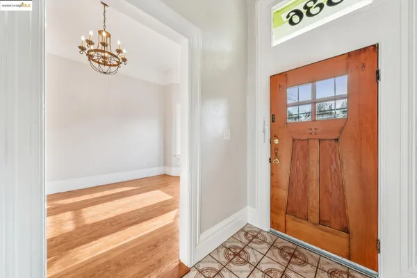 a view of an entryway