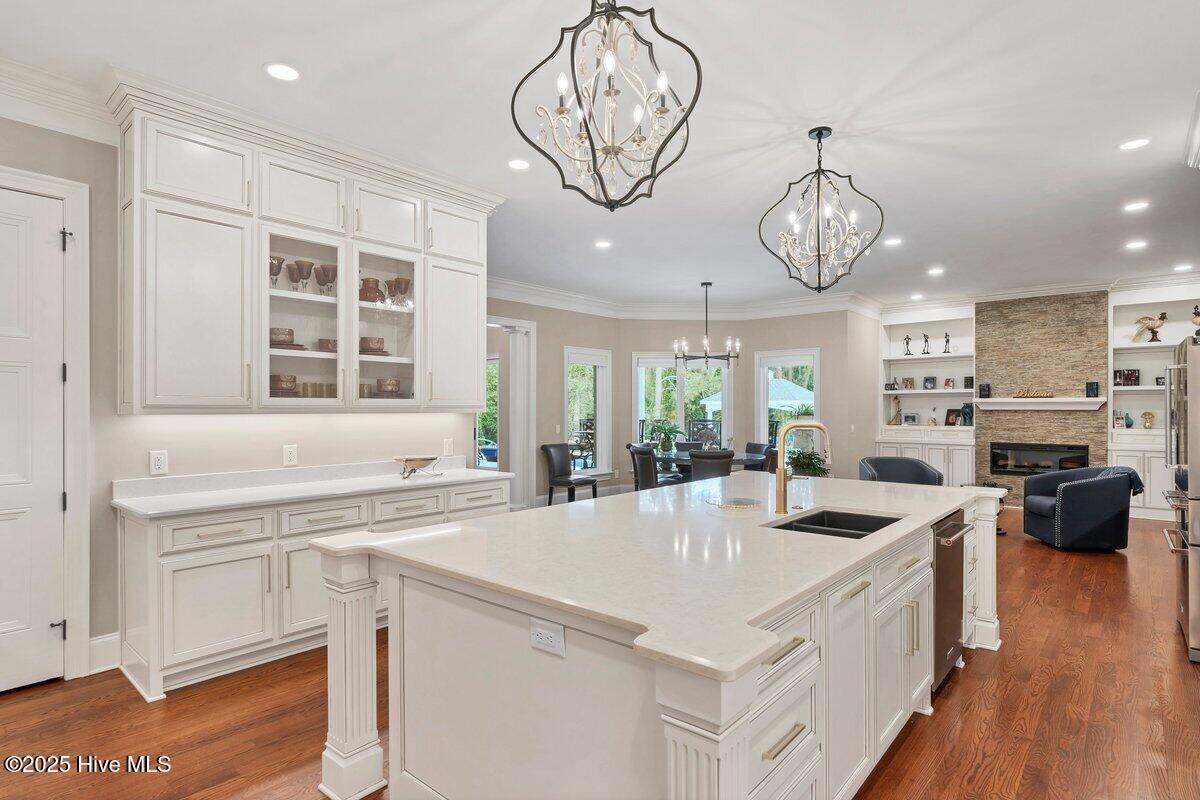 2270 Midland Road Pinehurst, NC 28387 - Photo 20 of 91 Sink and dishwasher in island