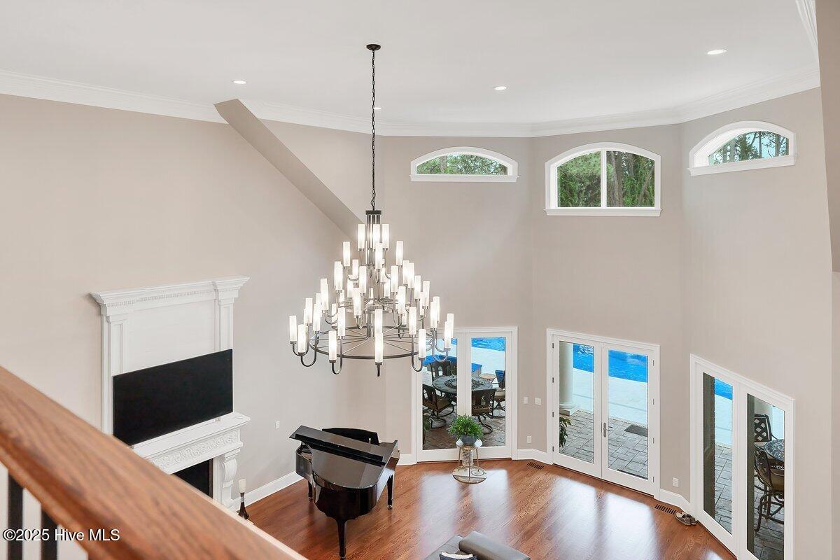 2270 Midland Road Pinehurst, NC 28387 - Photo 59 of 91 View of living room from second level