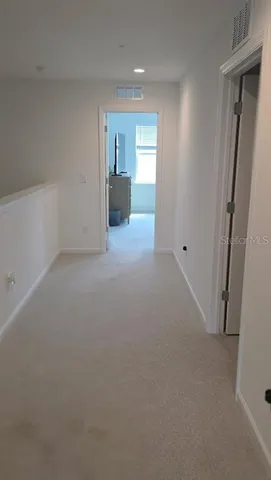 a view of empty room