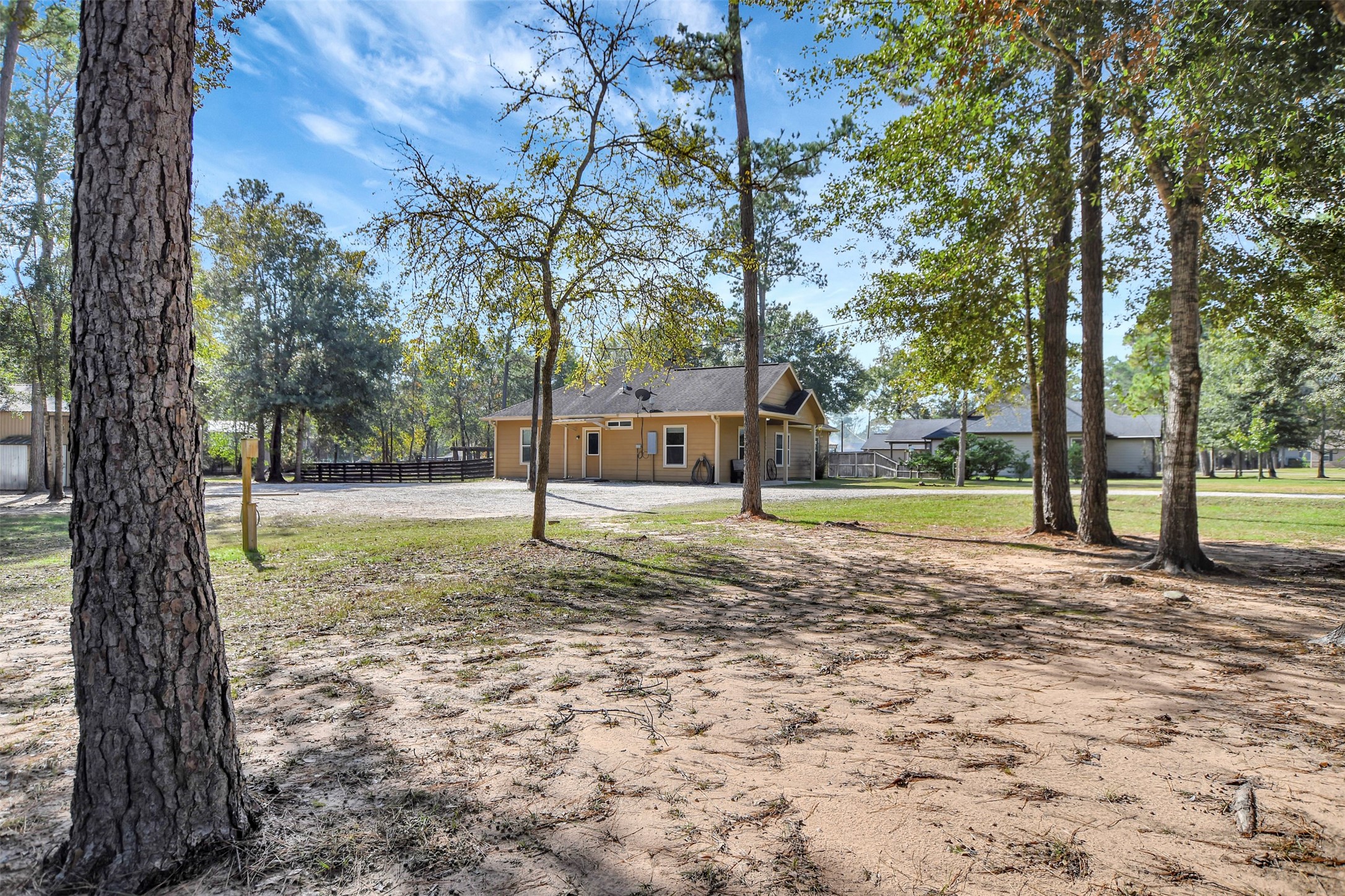 25896 Lake View Court West Hockley, TX 77447 - Photo 47 of 47 a view of a house with a yard