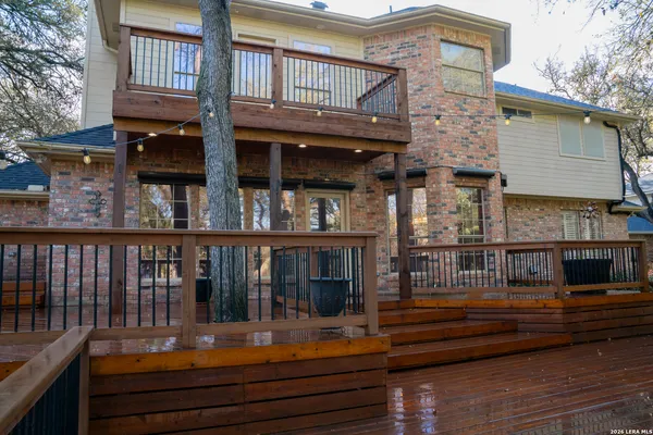 a front view of a house with stairs yard