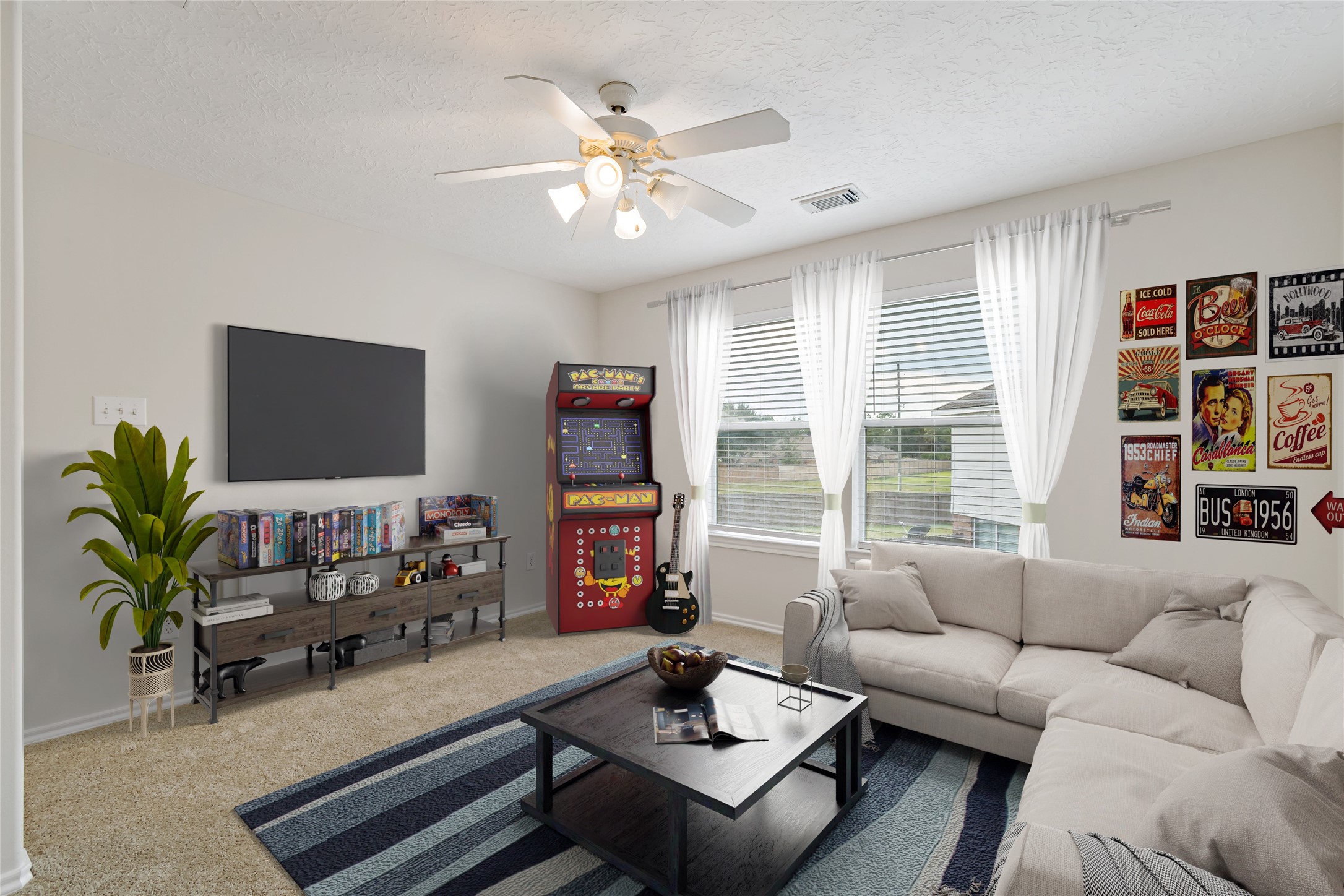 5607 Lilywood Court Rosharon, TX 77583 - Photo 26 of 49 Game Room Staged