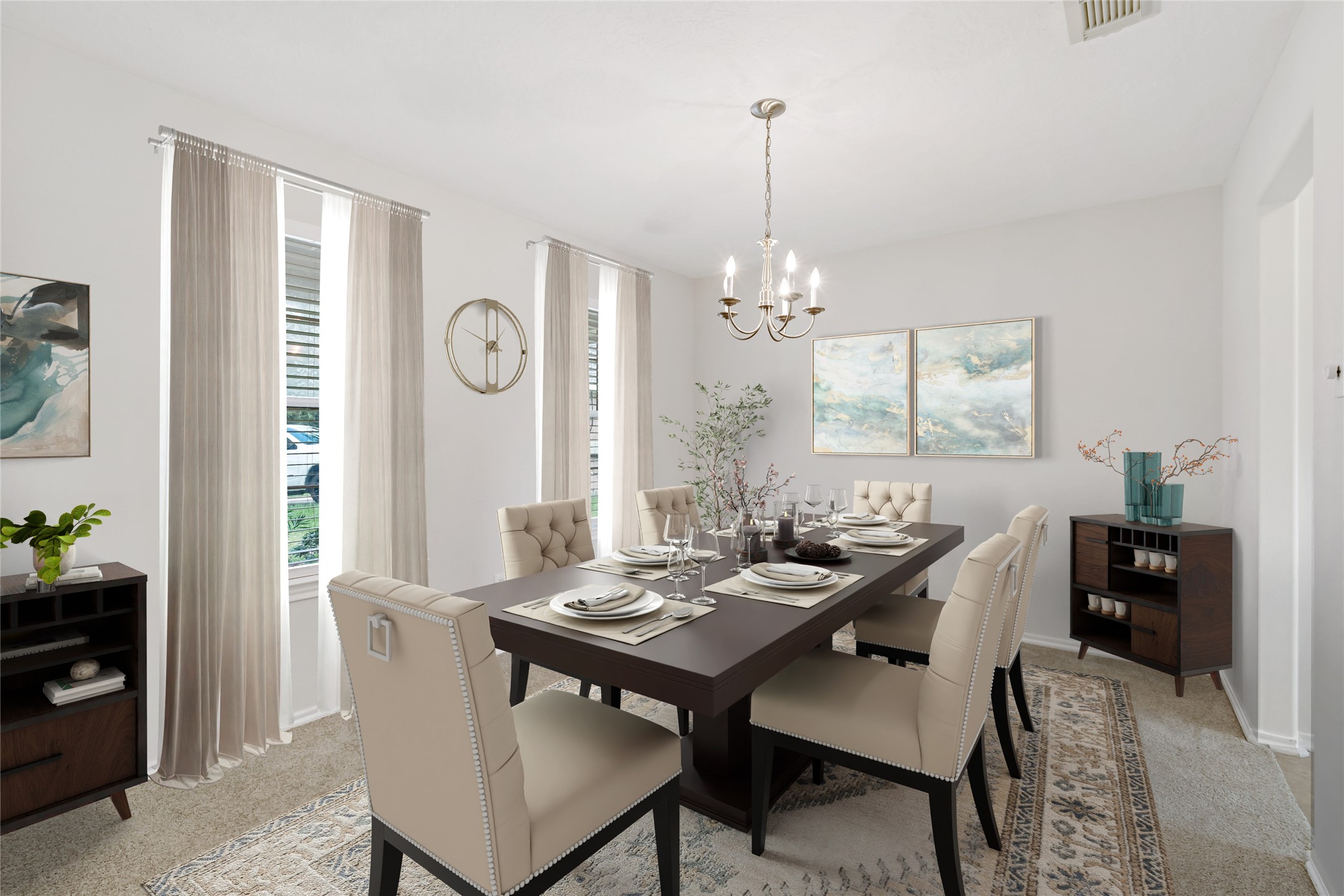 5607 Lilywood Court Rosharon, TX 77583 - Photo 6 of 49 Dining room staged