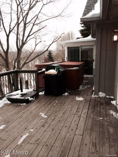 4595 North River Road North Street, MI 48049 - Photo 30 of 33 Hot Tub off Large Deck and Sun Porch