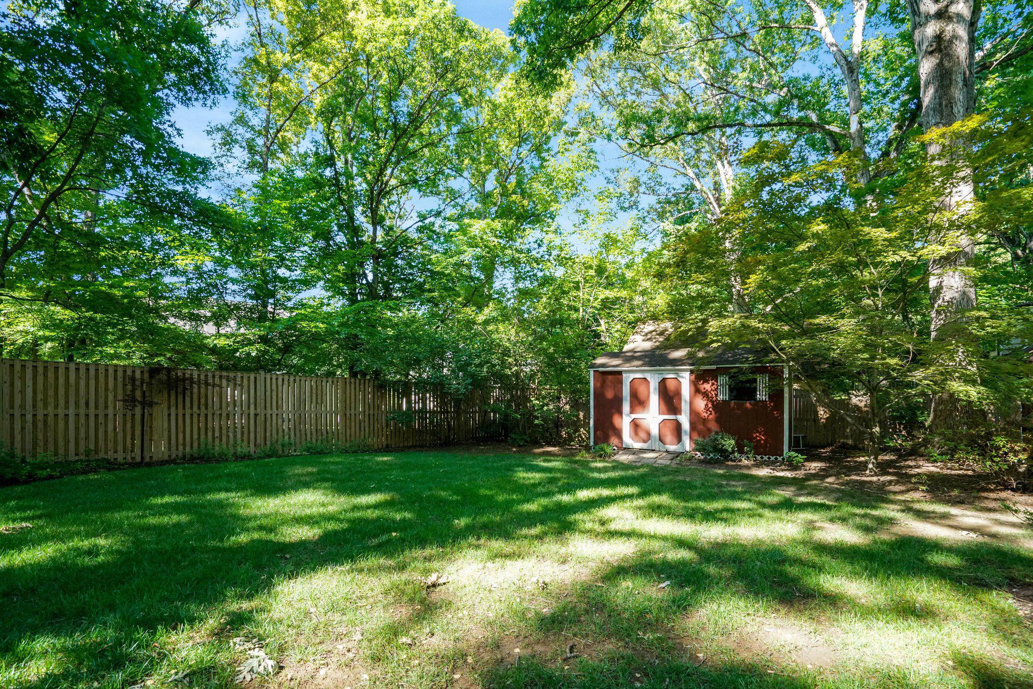 7506 Oriole Avenue Springfield, VA 22150 - Photo 56 of 67 Backyard shed