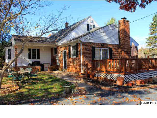 8607 3 Notch Road Louisa, VA 23093 - Photo 24 of 26 a front view of a house with garden