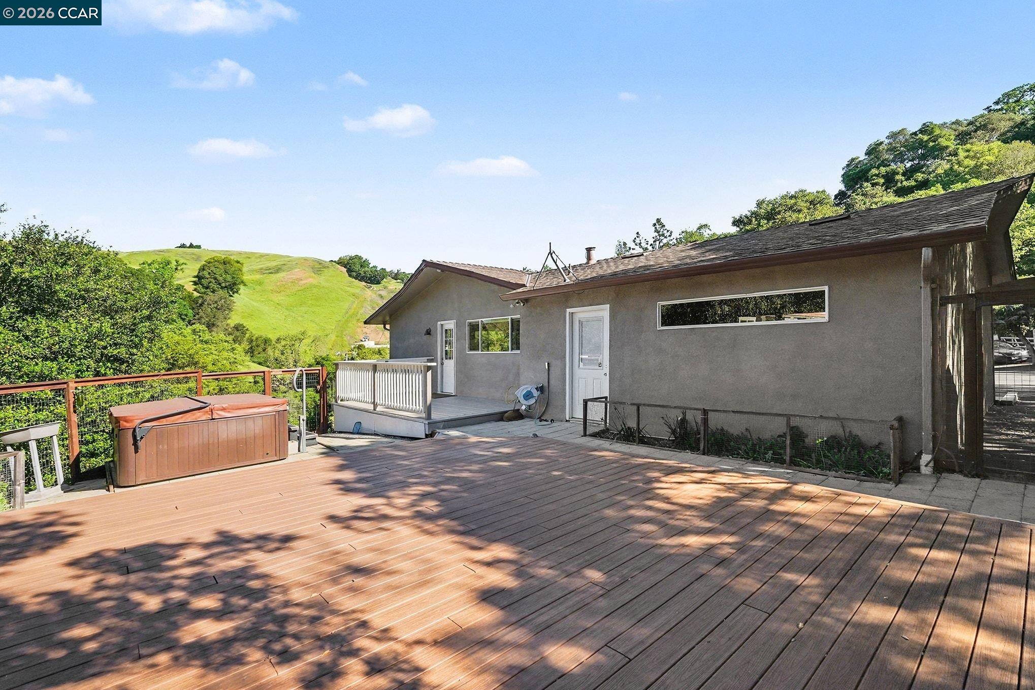 5745 Alhambra Valley Road Martinez, CA 94553 - Photo 31 of 47 a view of a house with backyard and sitting area