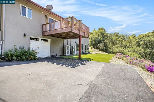 a view of a volley ball court
