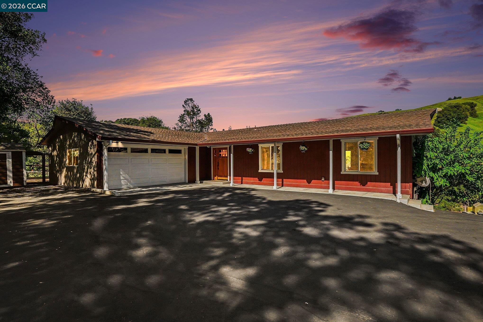 5745 Alhambra Valley Road Martinez, CA 94553 - Photo 46 of 47 front view of a house with a yard