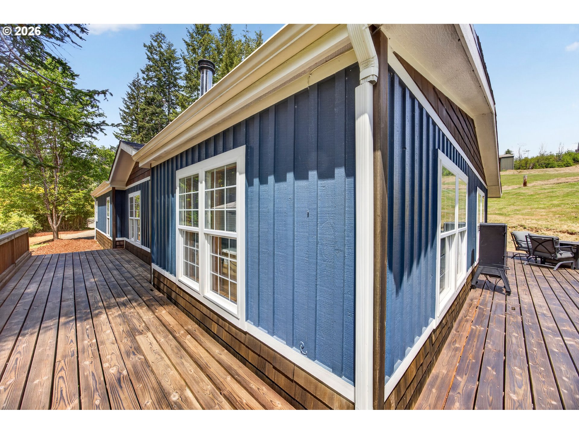 6895 Canary Road Westlake, OR 97493 - Photo 29 of 40 a view of outdoor space with wooden floor and city view