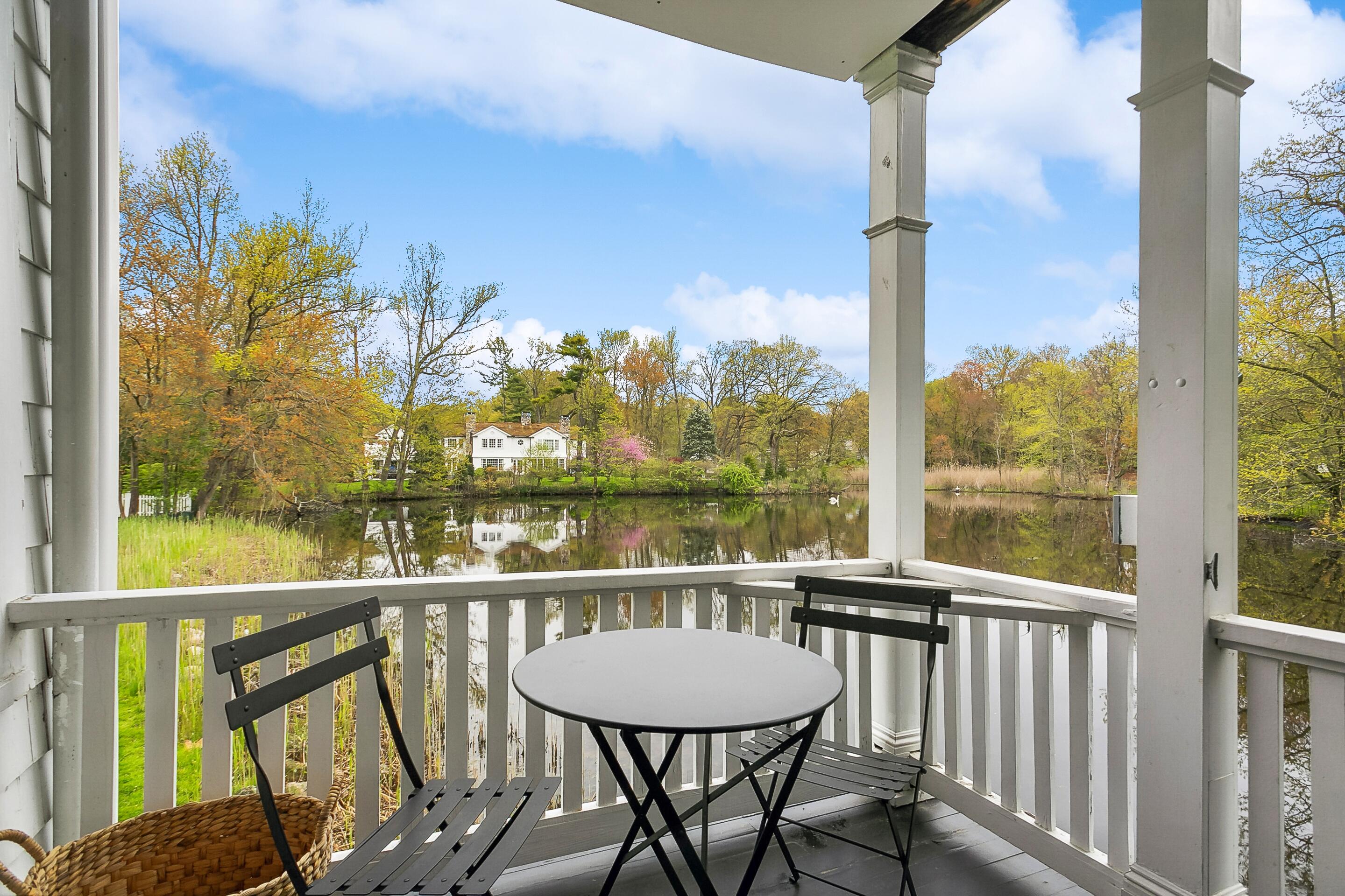35 Old Farm Road Darien, CT 06820 - Photo 6 of 26 a view of a city from a balcony