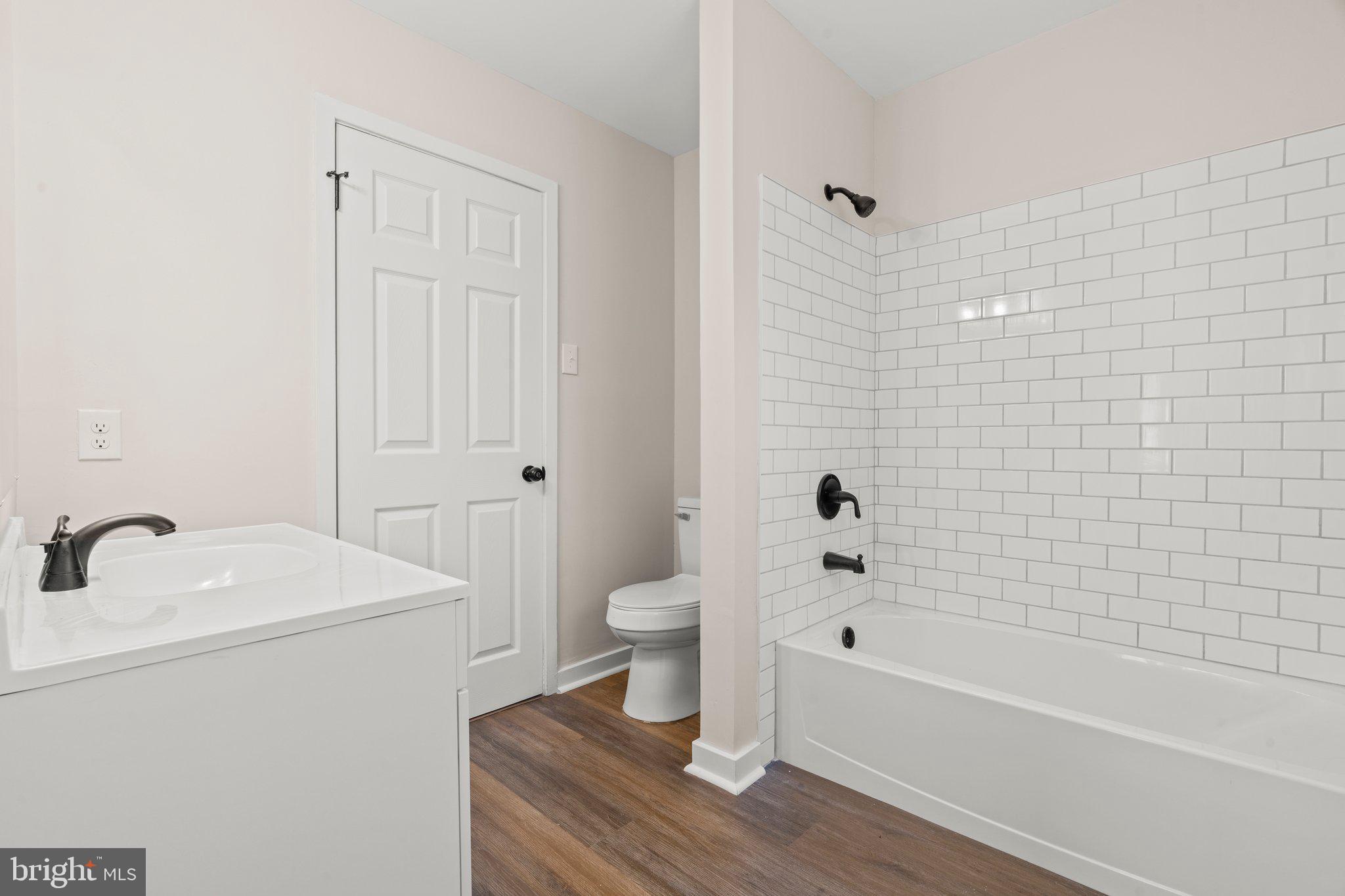 1210 Thackery Court Sicklerville, NJ 08081 - Photo 14 of 18 a bathroom with a sink a toilet and shower