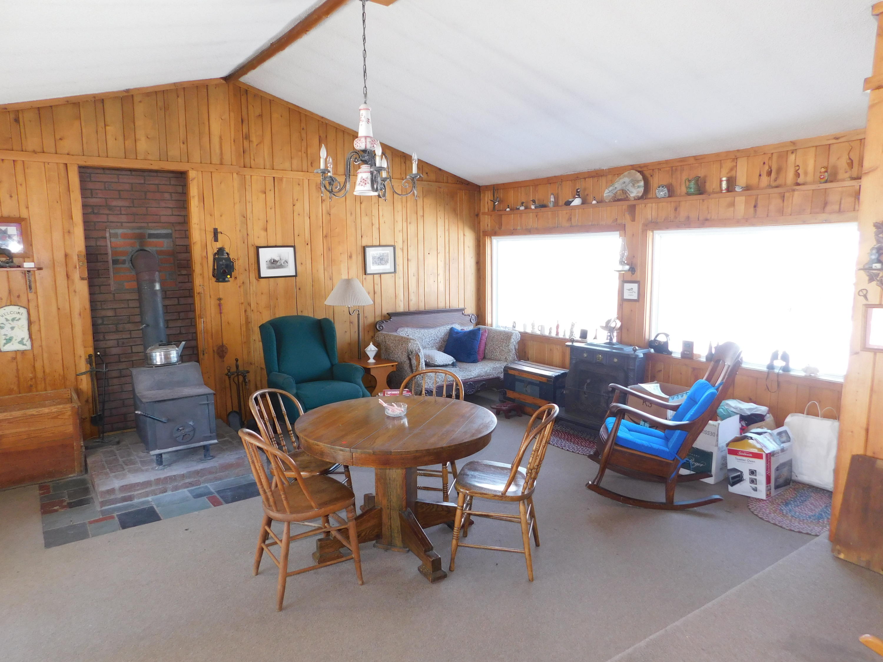 532 Town Farm Road Oakland, ME 04963 - Photo 2 of 25 Family Room with spectacular views