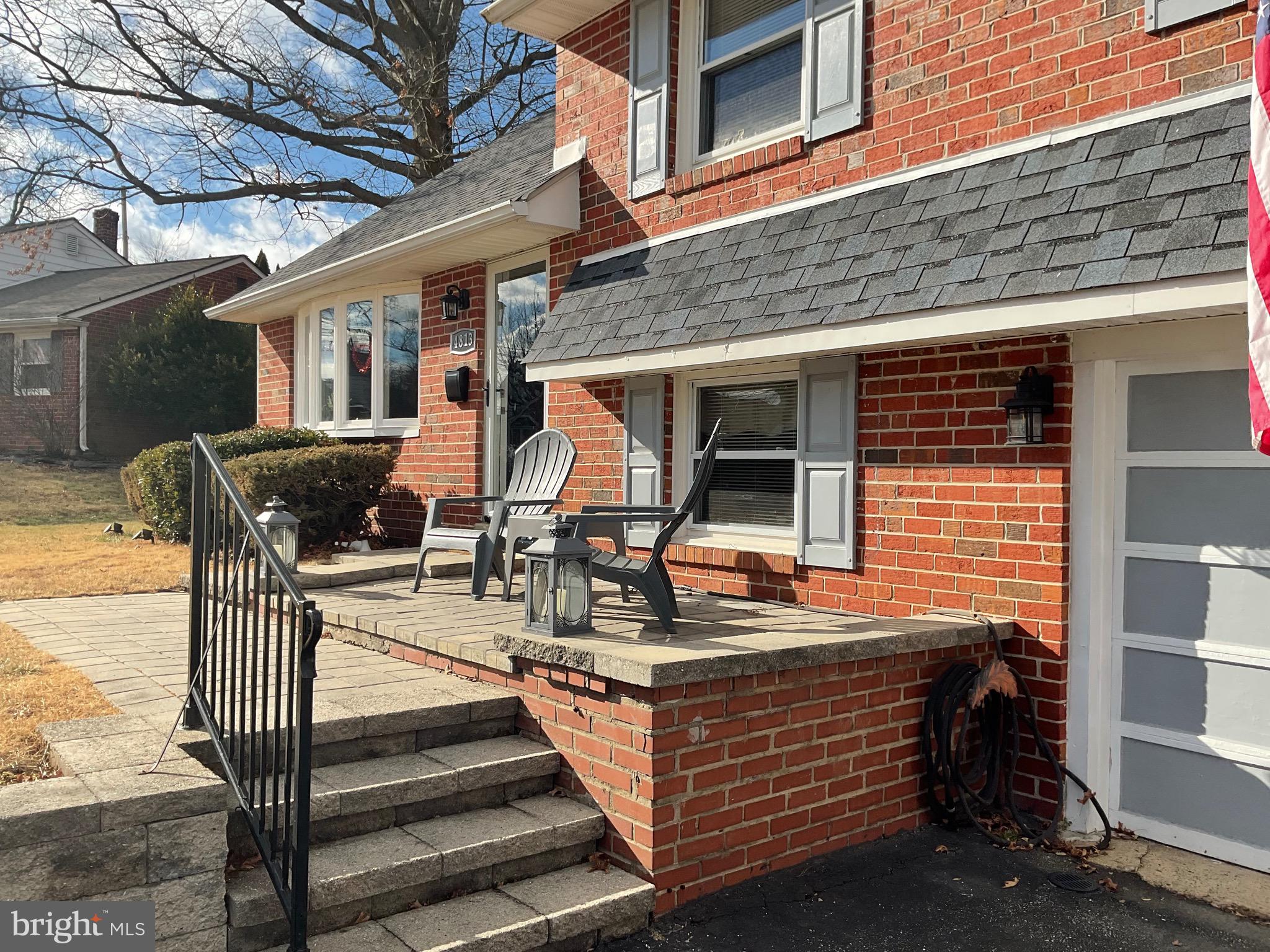 Lovely front porch