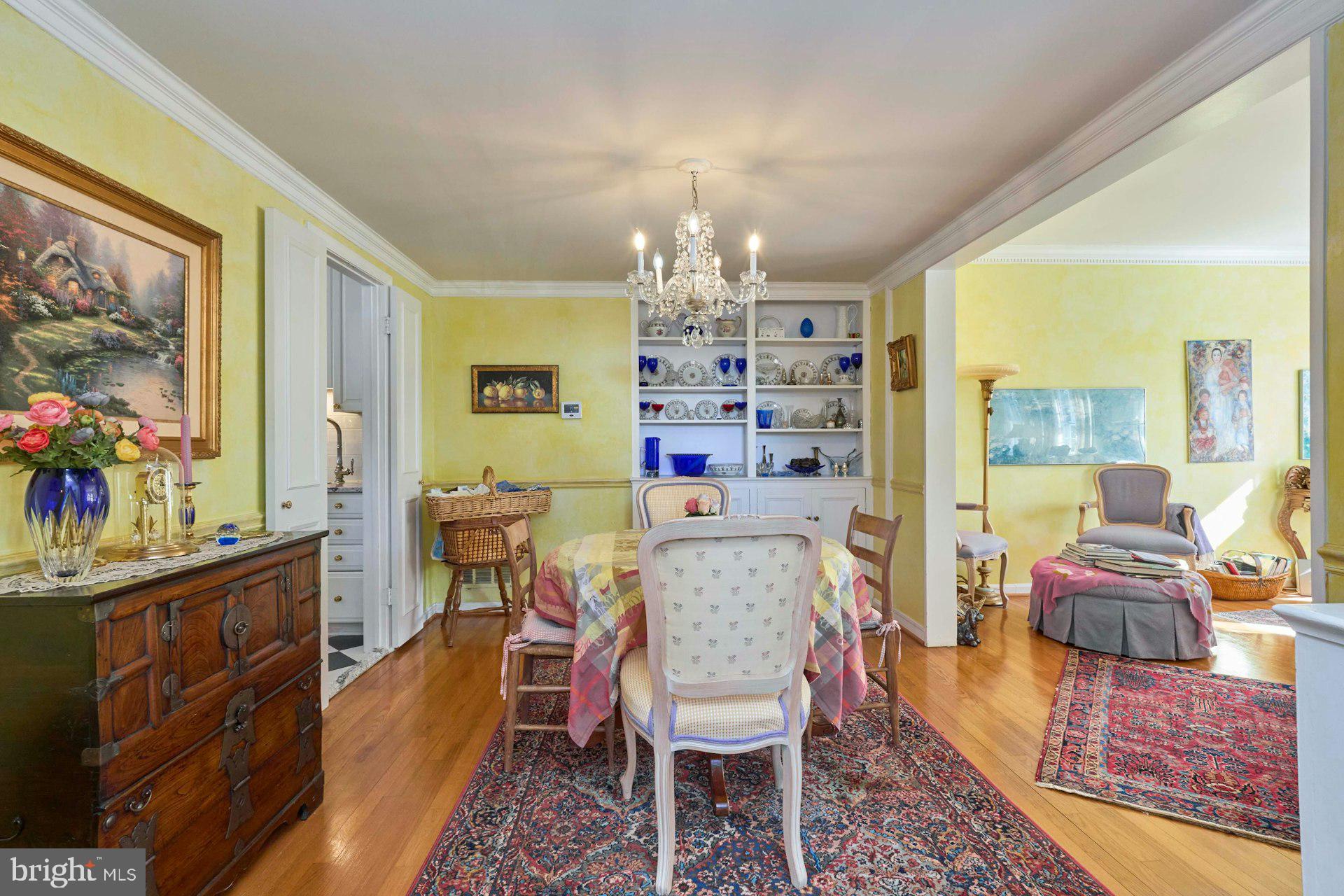 3528 Hamlet Place, Unit 808 Chevy Chase, MD 20815 - Photo 10 of 57 Two built in cabinets & plenty of sitting area.