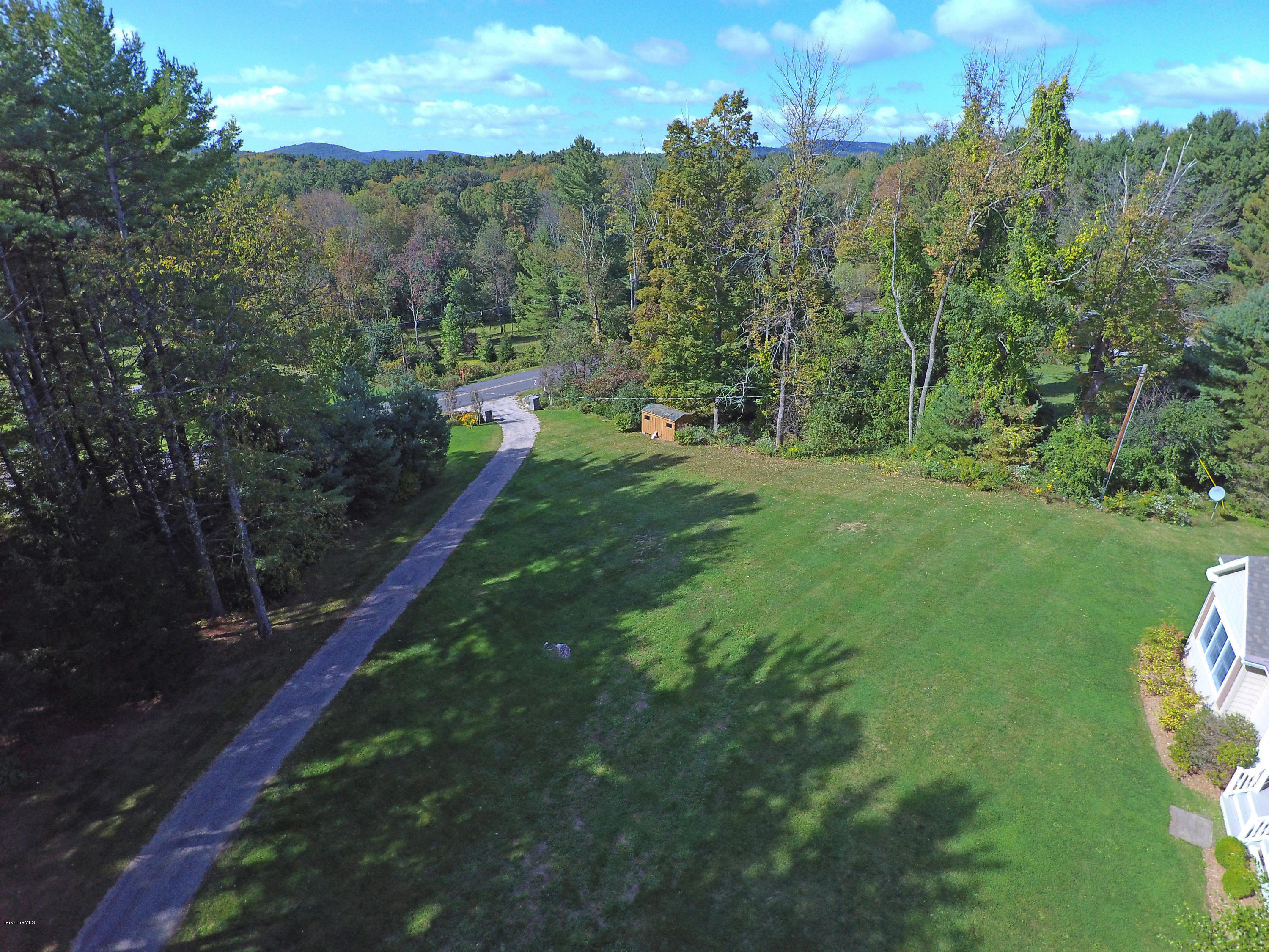 15 Rowe Road Alford, MA 01230 - Photo 28 of 38 1114 Front Yard Aerial View
