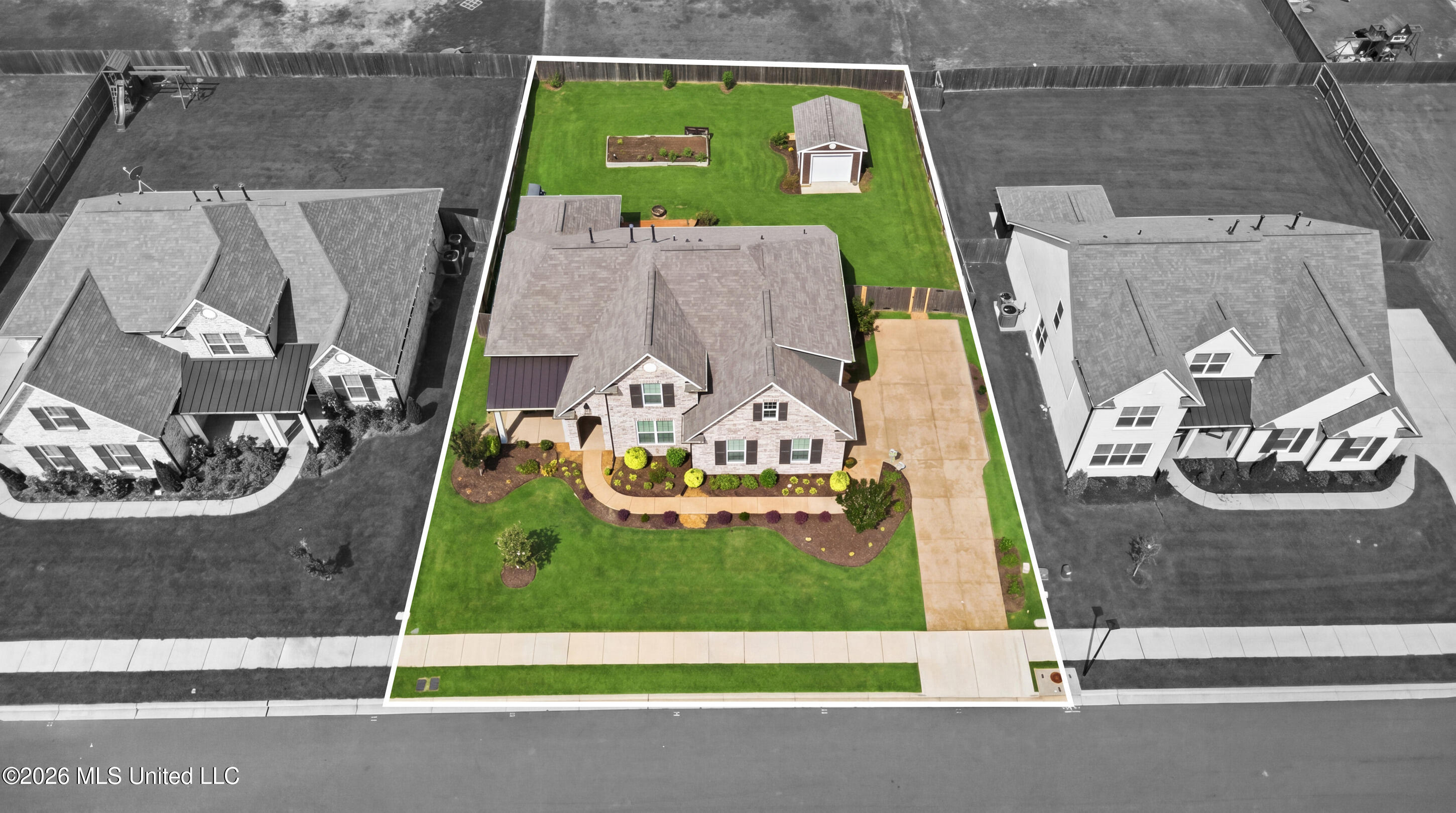 6763 Sunrise Loop West Olive Branch, MS 38654 - Photo 32 of 37 dji_0003_print lot lines new