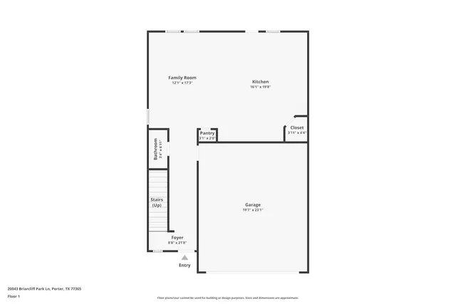 $2,199 | 20043 Briarcliff Pk Lane, Porter, TX 77365