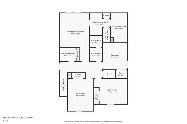 $2,199 | 20043 Briarcliff Pk Lane, Porter, TX 77365