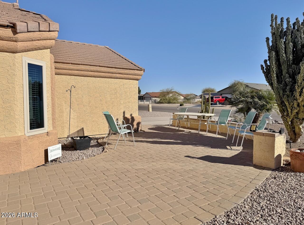 15774 South Saxon Road Arizona City, AZ 85123 - Photo 6 of 53 a view of a building with outdoor space