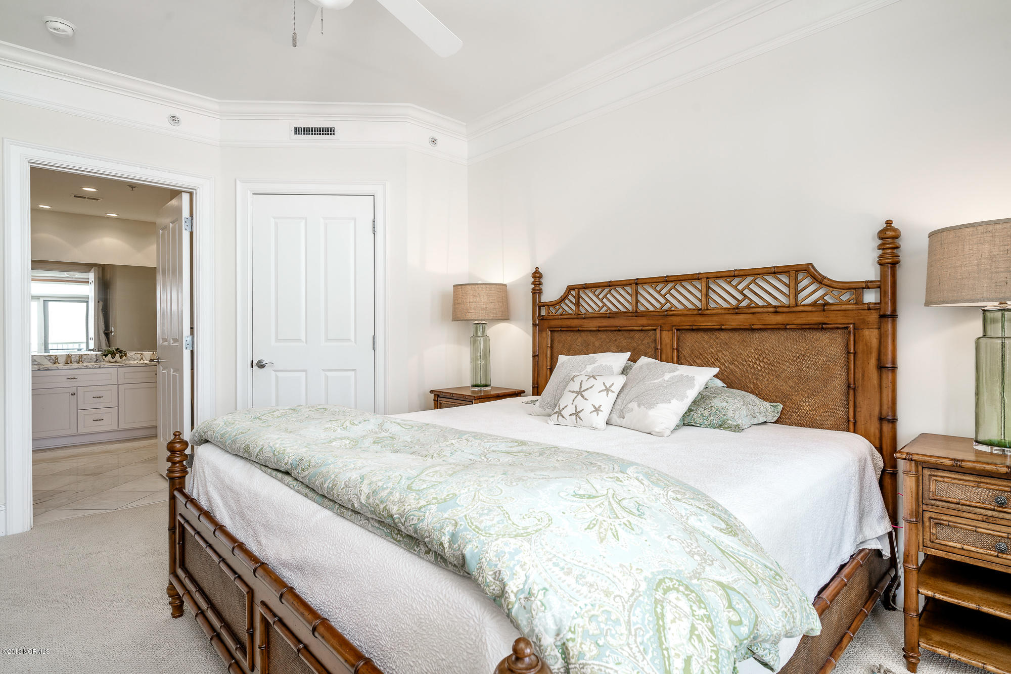 1435 Salter Path Road, Unit F2 Indian Beach, NC 28512 - Photo 11 of 36 Master Bedroom Suite