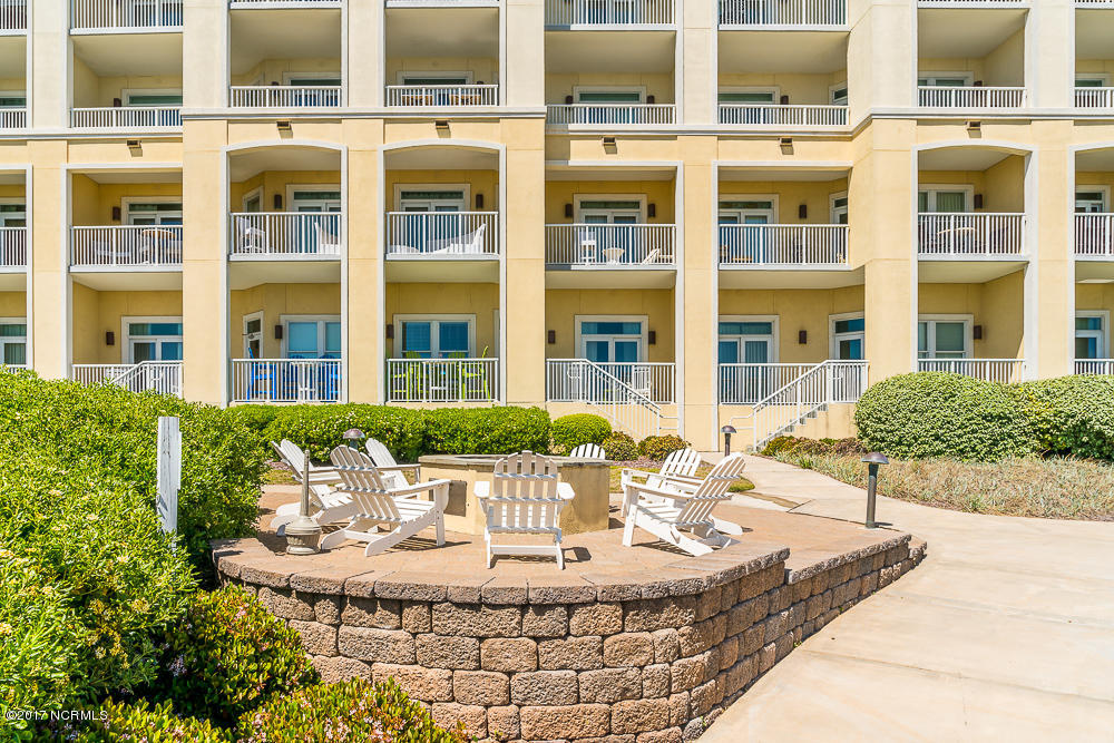 1435 Salter Path Road, Unit F2 Indian Beach, NC 28512 - Photo 23 of 36 Fire Pit Seating