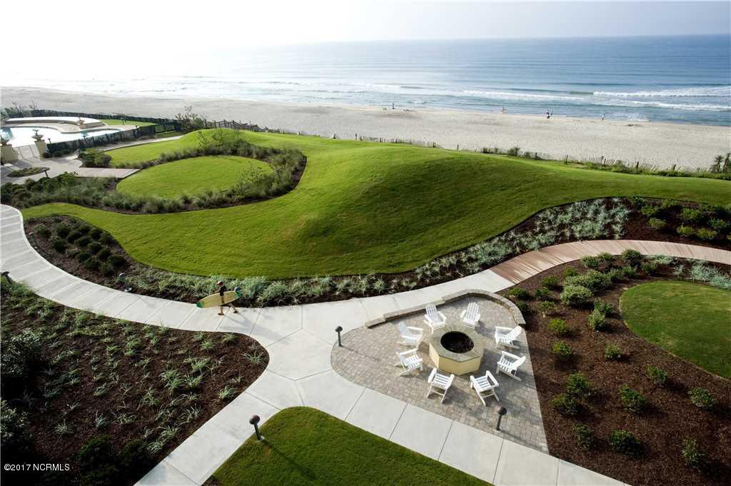 1435 Salter Path Road, Unit F2 Indian Beach, NC 28512 - Photo 35 of 36 Grande Villas Firepit and Beach