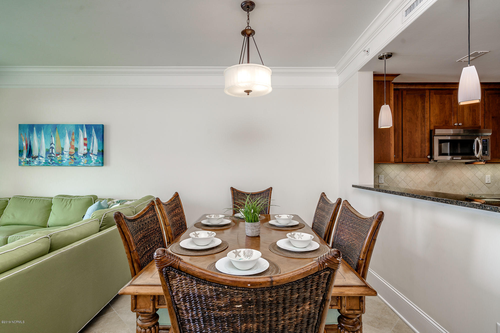 1435 Salter Path Road, Unit F2 Indian Beach, NC 28512 - Photo 6 of 36 Open Concept Dining Area