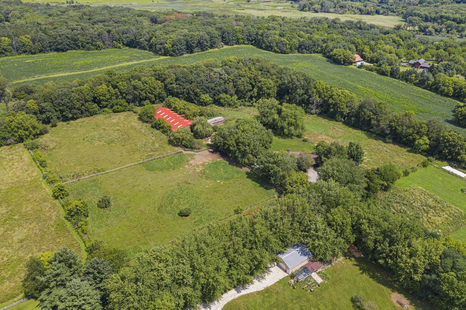 1010 Sunset Road Spring Grove, IL 60081 - Photo 11 of 40 a view of a garden with a flower garden