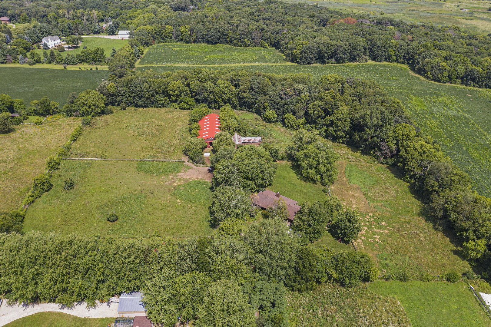 1010 Sunset Road Spring Grove, IL 60081 - Photo 37 of 40 a view of a garden with a lake view