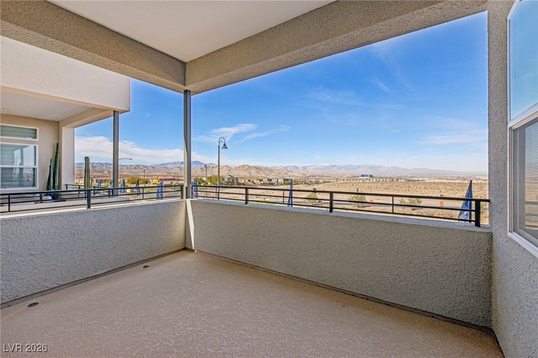 3338 Esker Rdg Avenue Henderson, NV 89044 - Photo 54 of 84 Balcony with a mountain view