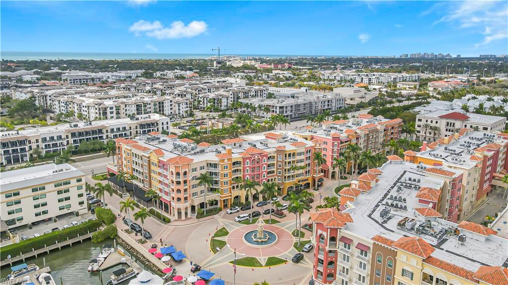 450 Bayfront Place, Unit 4202 Naples, FL 34102 - Photo 39 of 39 View of urban area featuring a large body of water and apartment complex