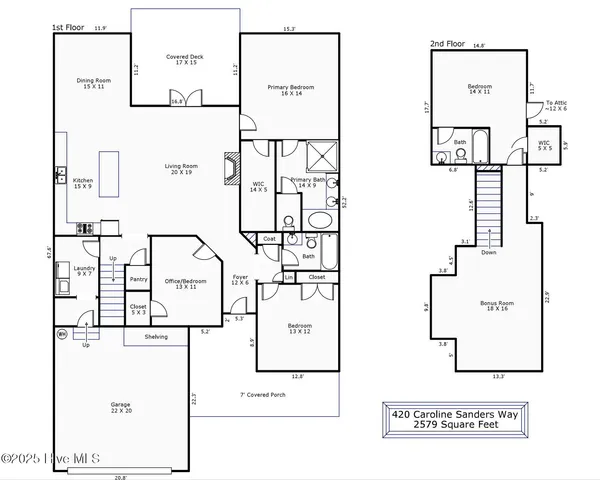 $829,900 | 420 Caroline Sanders Way, Holly Ridge, NC 28445