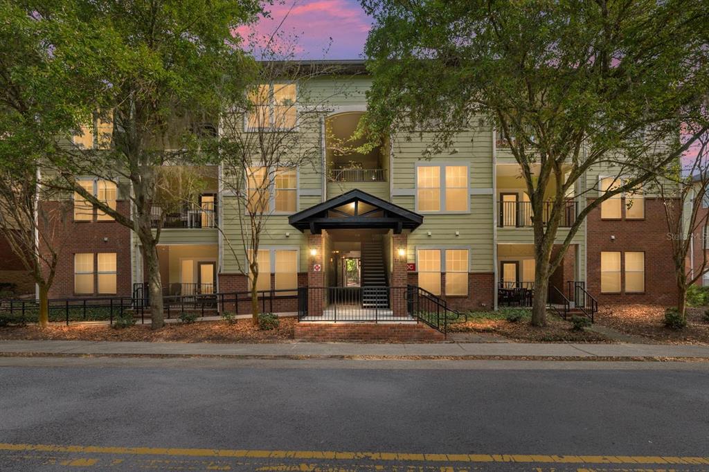 front view of a building