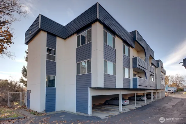 a front view of a house with balcony
