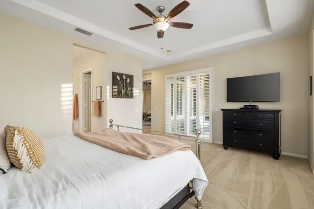 a close view of closet