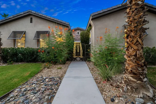 a view of a back yard of the house