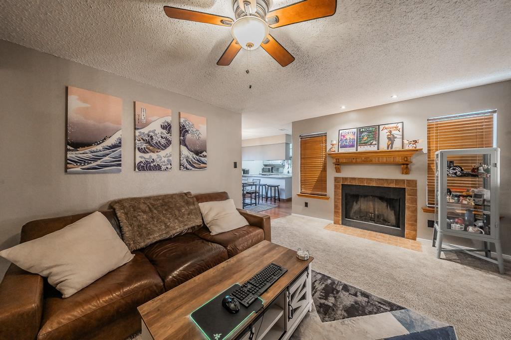 655 Ridgeline Drive Hurst, TX 76053 - Photo 12 of 29 Wood burning Fireplace