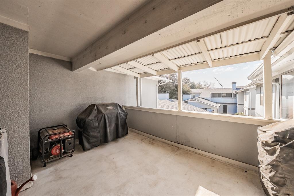 655 Ridgeline Drive Hurst, TX 76053 - Photo 22 of 29 Large rare balcony perfect for entertaining & spending time outside