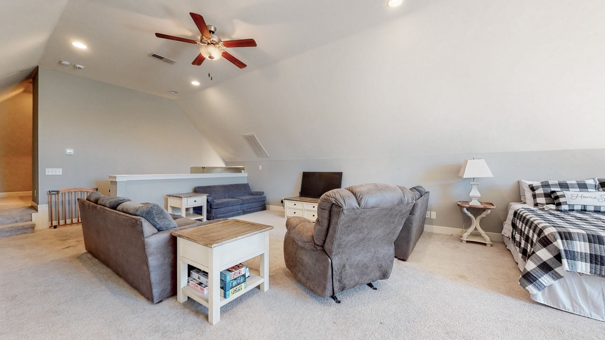 262 Ridgewater Way Mount Juliet, TN 37122 - Photo 31 of 58 a living room with furniture and a chandelier