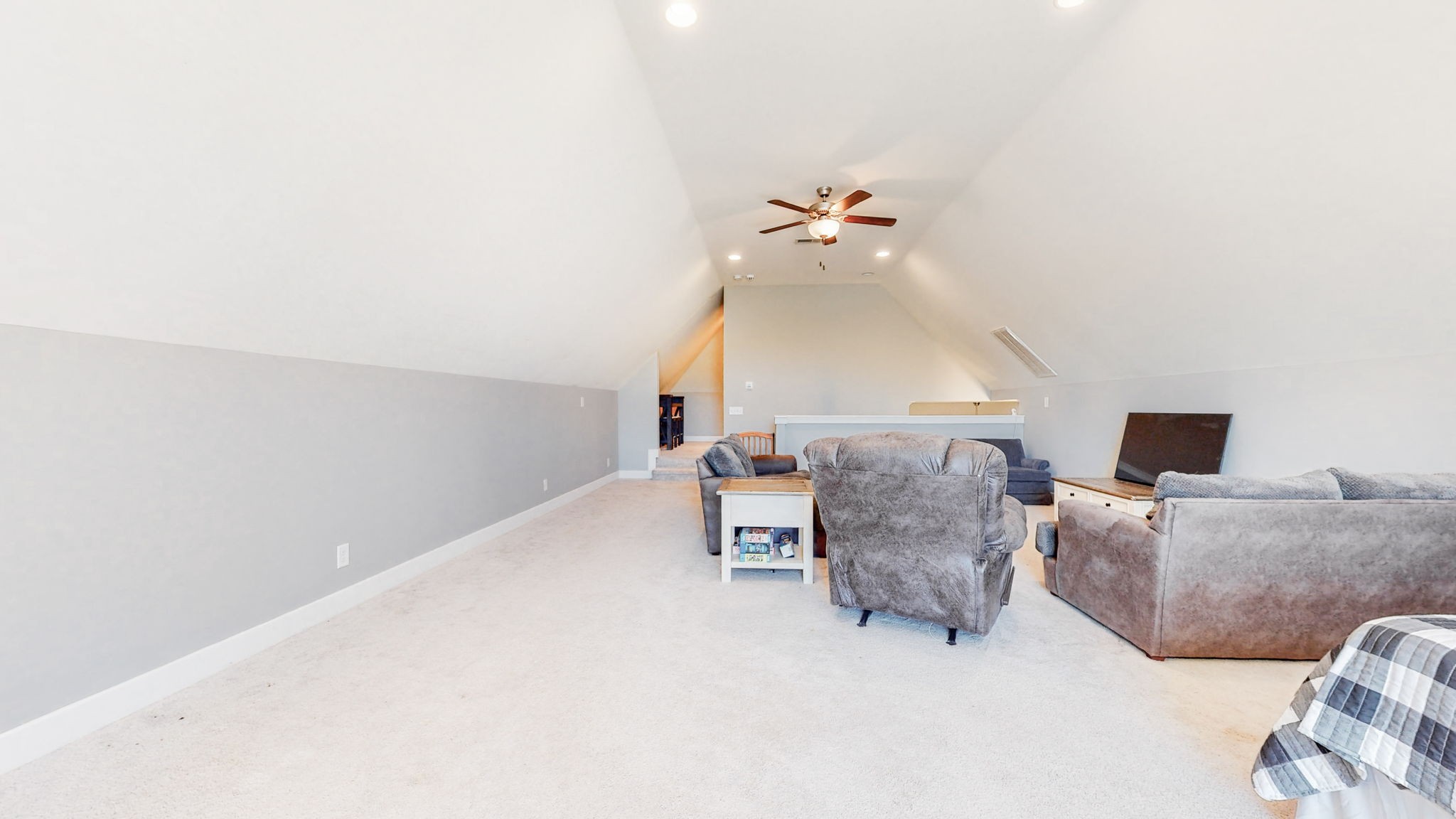 262 Ridgewater Way Mount Juliet, TN 37122 - Photo 36 of 58 a living room with furniture and a chandelier