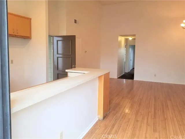 a view of kitchen and utility room