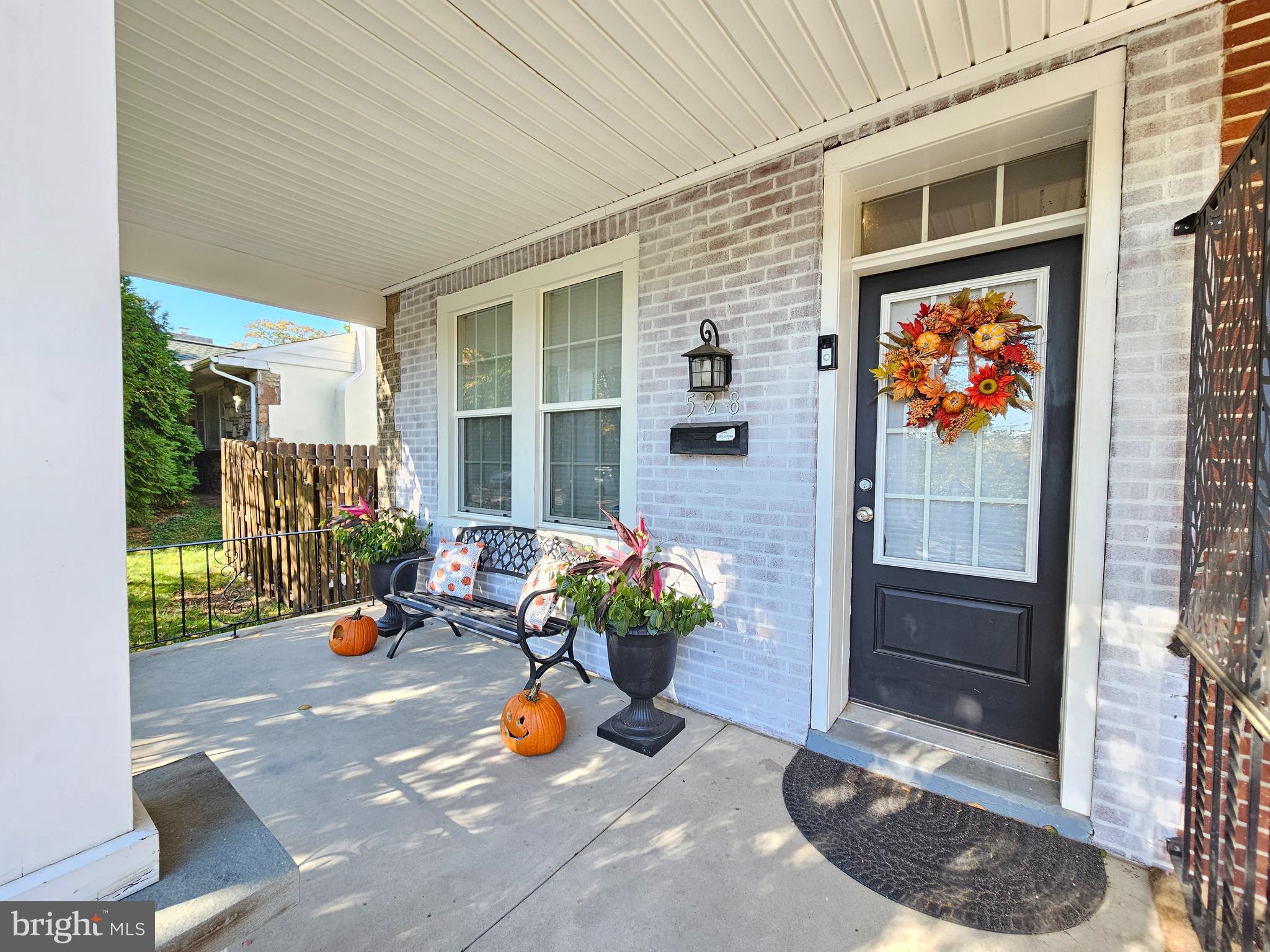 528 Lower E Valley Forge Road King of Prussia, PA 19406 - Photo 2 of 40 a view of a entryway door of the house with outdoor seating
